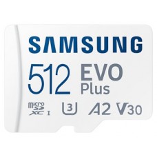 MEM MICRO SDXC 512GB SAMSUNG EVO PLUS WHITE