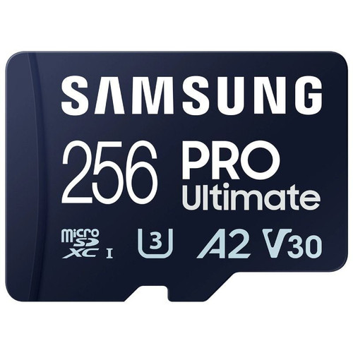 Samsung MicroSDHC PRO Ultimate 256GB U3,V30,A2,4K-SX20 Samsung MicroSDHC PRO Ultimate 256GB U3,V30,A2,4K