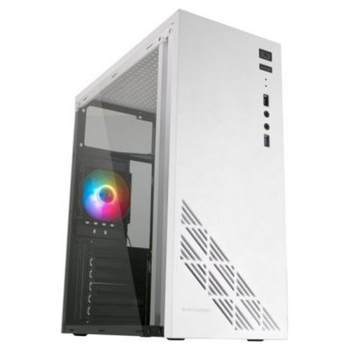 CAJA ATX MARS GAMING MC100 WHITE FRONTAL Y CHASIS-SX9 CAJA ATX MARS GAMING MC100 WHITE FRONTAL Y CHASIS