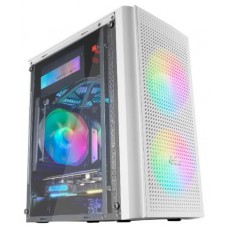 CAJA MICROATX GAMING MARS GAMING MC300 WHITE FRONTAL