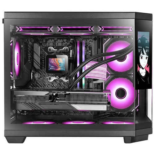 CAJA ATX SEMITORRE GAMING MARS GAMING MC3TCORELCDM 3-SX23 CAJA ATX SEMITORRE GAMING MARS GAMING MC3TCORELCDM 3