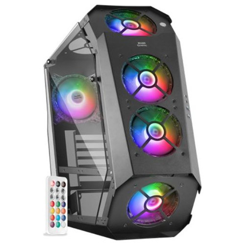 CAJA ATX MARS GAMING MC51 BLACK DISEÑO-SX18 CAJA ATX MARS GAMING MC51 BLACK DISEÑO