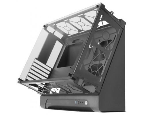 CAJA MICROATX GAMING MARS GAMING MCB BLACK DISENO