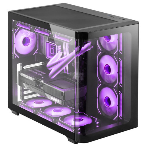 CAJA ATX SEMITORRE GAMING MARS GAMING MCFUSION CRISTAL-SX17 CAJA ATX SEMITORRE GAMING MARS GAMING MCFUSION CRISTAL