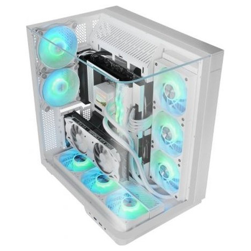 CAJA ATX MARS GAMING MCINFINIO CRISTAL TEMPLADO CURVO-SX31 CAJA ATX MARS GAMING MCINFINIO CRISTAL TEMPLADO CURVO