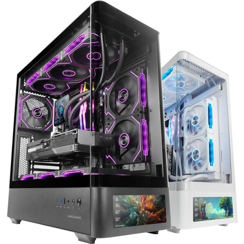 CAJA ATX MARS GAMING MLCDPRO CRISTAL TEMPLADO CURVO