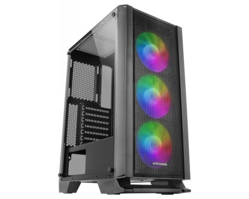 CAJA SEMITORRE ATX MC-LCDX NEGRO MARS GAMING (Espera 4 dias)