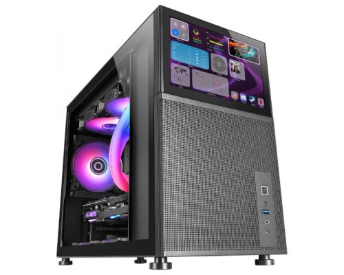 CAJA MINITORRE MICROATX MCLCD NEGRO MARS GAMING (Espera 4 dias)