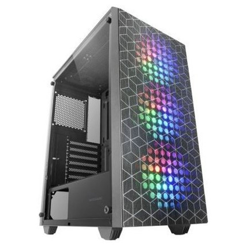 CAJA ATX MARS GAMING MCMAG NEGRA FRONTAL DOBLE REJILLA-SX11 CAJA ATX MARS GAMING MCMAG NEGRA FRONTAL DOBLE REJILLA