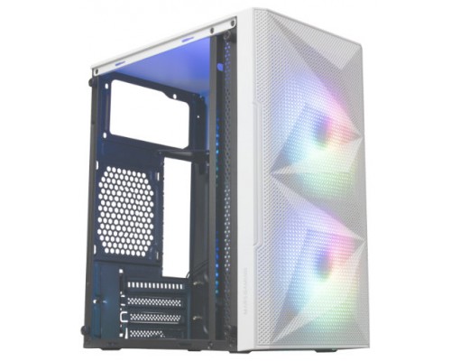 CAJA MINITORRE MICROATX MCME BLANCO MARS GAMING (Espera 4 dias)