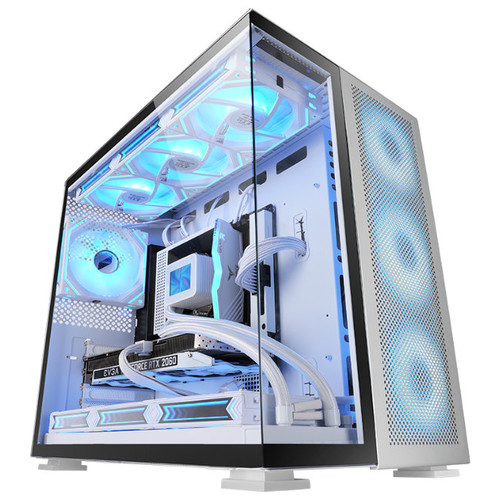 CAJA E-ATX GAMING MARS GAMING MCNOVA2 CRISTAL TEMPLADO