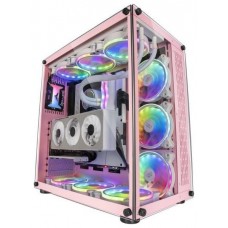 CAJA TORRE E-ATX XXL MCV4 ROSA MARS GAMING (Espera 4 dias)