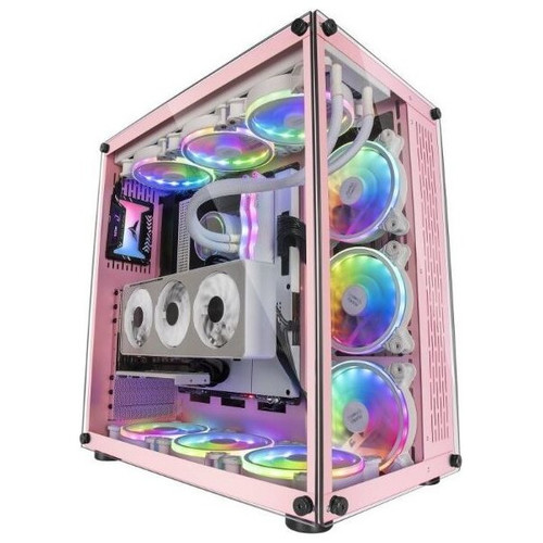CAJA E-ATX MARS GAMING MCV4 PINK XXL PREMIUM CUSTOM