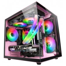 CAJA MICROATX MCVIEW ROSA MARS GAMING (Espera 4 dias)