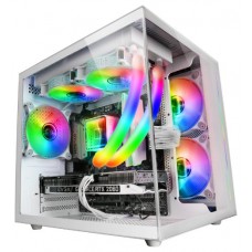 CAJA MICROATX MCVIEW BLANCO MARS GAMING (Espera 4 dias)