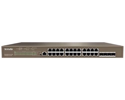 SWITCH IP-COM 24P+4SFP GIGABIT POE MANAGABLE