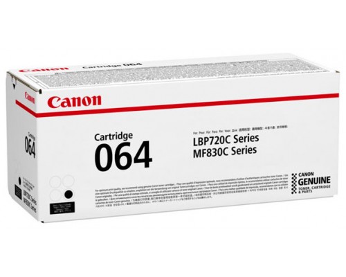 CANON Toner 064: negro i-SENSYS LBP722 MF832  6.000p.