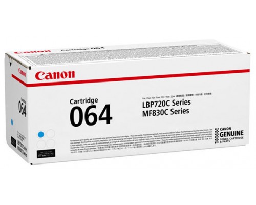CANON Toner 064: cyan i-SENSYS LBP722 MF832  5.000p.