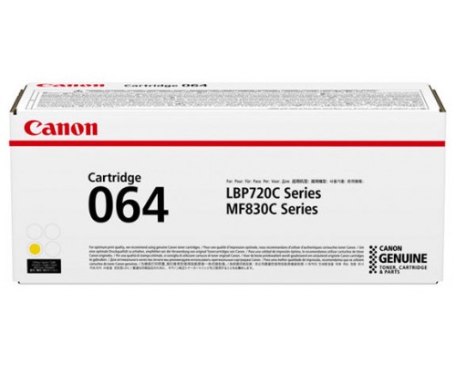 CANON Toner 064: amarillo i-SENSYS LBP722 MF832  5.000p.