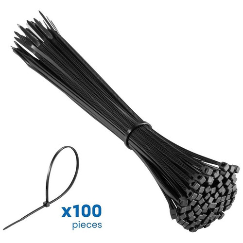 BRIDAS EWENT NILON NEGRO PACK 100UDS-SX1 BRIDAS EWENT NILON NEGRO PACK 100UDS