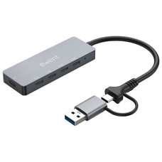 EWENT Hub Tipo C 3.2 Gen2 4 en 1