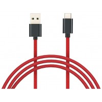 CABLE XIAOMI MI BRAIDED USB TYPE-C 100CM RED (Espera 4 dias)
