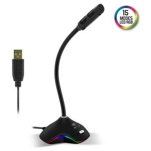 Spirit of Gamer Microfono Eko 300 Negro-SX5 Spirit of Gamer Microfono Eko 300 Negro