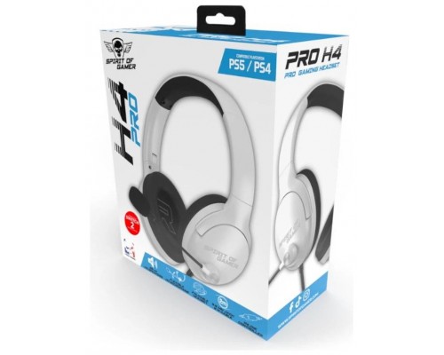 Spirit of Gamer Auricular Pro H4 Blanco