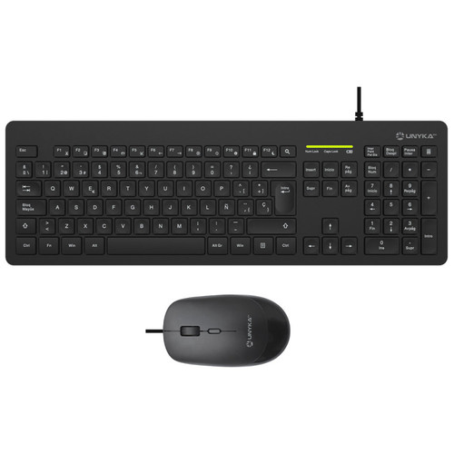 TECLADO Y MOUSE UNYKAch MK211 PRO SLIM 2400 DPI-SX3 TECLADO Y MOUSE UNYKAch MK211 PRO SLIM 2400 DPI