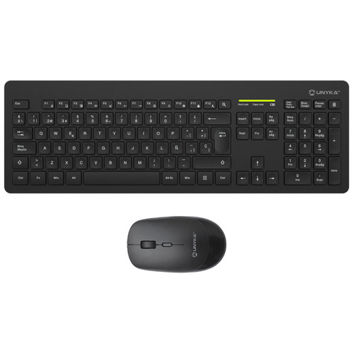TECLADO Y MOUSE UNYKAch WIRELESS MK212 PRO SLIM 2.4G-SX4 TECLADO Y MOUSE UNYKAch WIRELESS MK212 PRO SLIM 2.4G