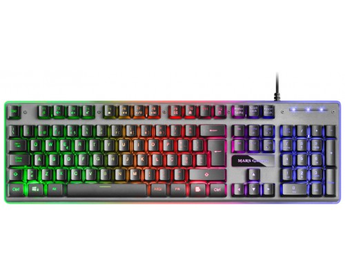 Mars Gaming MK220 Teclado Gaming H-Mech FRGB Antighosting Portugués (Espera 4 dias)