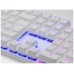 TECLADO MECANICO MARS GAMING MK422 WHITE SWITCH ROJO