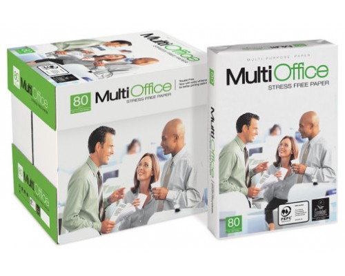 PAQUETE 500H PAPEL FIT STANDARD 80GR A4 MULTIOFFICE CIE 161 MLT0800253 (MIN5) (Espera 4 dias)