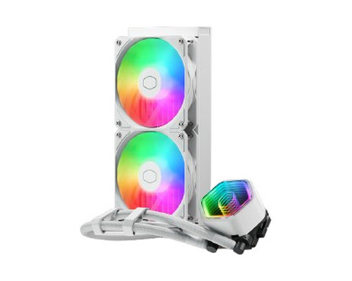 VENTILADOR CPU COOLER MASTER REFRIGERACION LIQUIDA MASTERLIQUID 240 CORE II BLANCO (MLW-D24M-A18PA-RW) (Espera 4 dias)-SX14 VENTILADOR CPU COOLER MASTER REFRIGERACION LIQUIDA MASTERLIQUID 240 CORE II BLANCO (MLW-D24M-A18PA-RW) (Espera 4 dias)