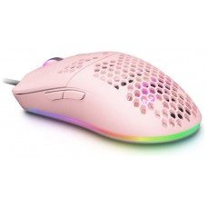 Mars Gaming MMAX Ratón Ultraligero 12400DPI Rosa