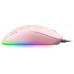 MOUSE MARS GAMING RGB MMAX DISE¾O HIVE PINK