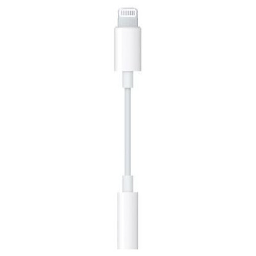 ADAPTADOR APPLE LIGHTNING A JACK 3,5MM BLANCO