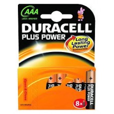 Duracell Plus Power Pila Alcalina AAA LR03 Pack 8