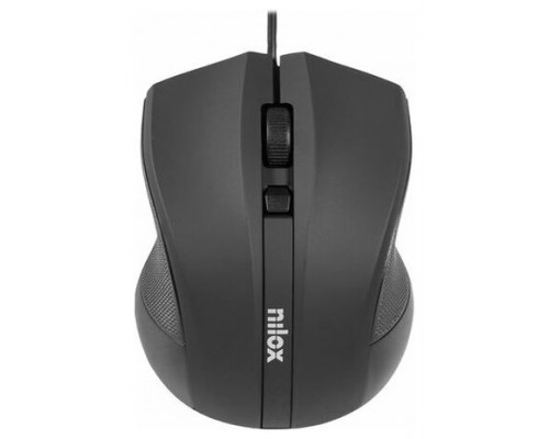 Nilox Ratón MOUSB1002 1600 dpi USB