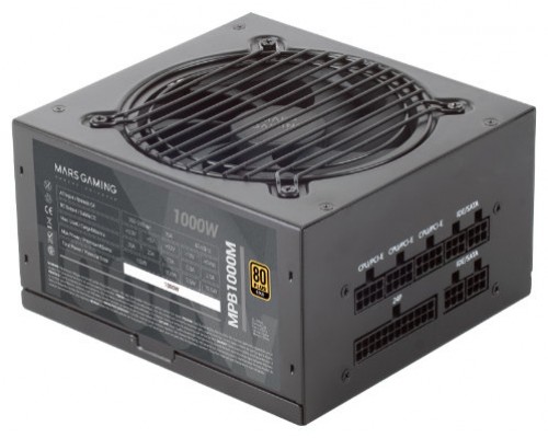 FUENTE ALIMENTACION 1000W MARS GAMING 80+GOLD ATX (Espera 4 dias)