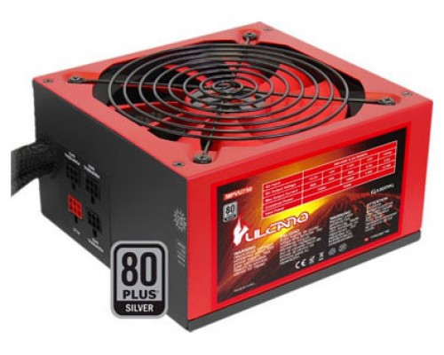 Mars Gaming MPVU750 unidad de fuente de alimentación 750 W 20+4 pin ATX ATX Negro, Rojo (Espera 4 dias)