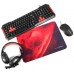 PACK TECLADO MOUSE HEADSET Y ALFOMBRILLA MARS GAMING