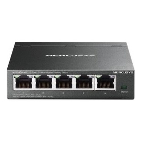 SWITCH NO GESTIONABLE MERCUSYS MS105GS-M2 5P 5x2.5GB-SX9 SWITCH NO GESTIONABLE MERCUSYS MS105GS-M2 5P 5x2.5GB