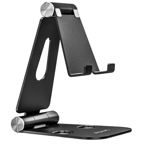 AISENS - SOPORTE DE SOBREMESA TAMAÑO XL AJUSTABLE (2 PIVOTES) PARA MOVIL / TABLET, NEGRO-SX3 AISENS - SOPORTE DE SOBREMESA TAMAÑO XL AJUSTABLE (2 PIVOTES) PARA MOVIL / TABLET, NEGRO