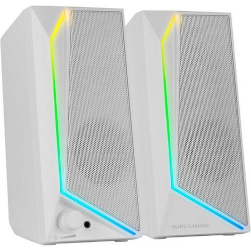 ALTAVOCES 2.0 MARS GAMING MS72W WHITE 15W JACK 3.5mm