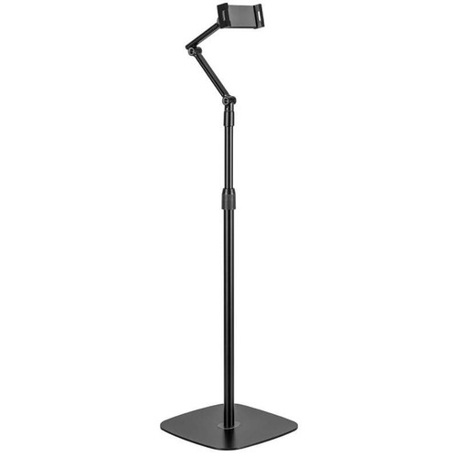 AISENS - SOPORTE DE SUELO UNIVERSAL AJUSTABLE (3 PIVOTES) PARA TABLET, NEGRO