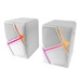 ALTAVOCES 2.0 MARS GAMING MSHW BLANCO 10W ILUMINACION