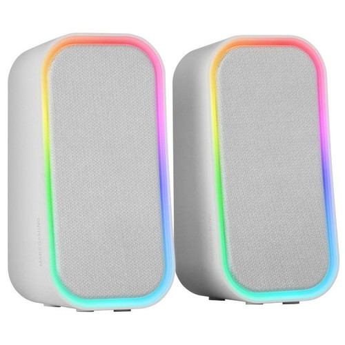 ALTAVOCES 2.0 BLUETOOTH MARS GAMING MSOMW BLANCO 20W-SX5 ALTAVOCES 2.0 BLUETOOTH MARS GAMING MSOMW BLANCO 20W