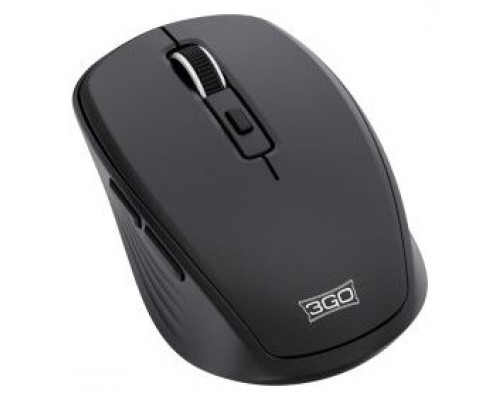 3Go MWBOLT - Raton Bolt - Inalambrico - Negro -