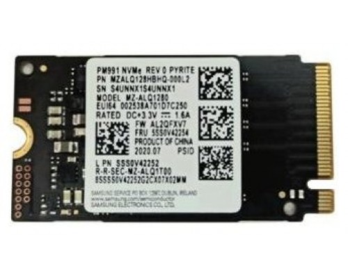DISCO M.2 NVMe 128GB SAMSUNG MZ-ALQ1280 PCIe 3.0 OEM